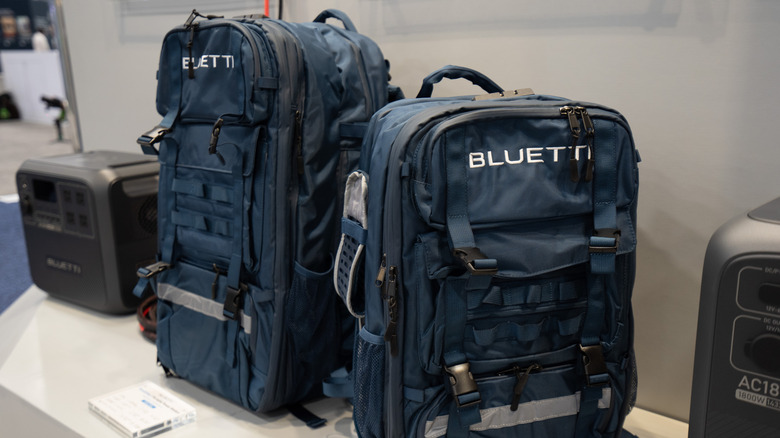 BLUETTI HandsFree backpacks at CES 2025