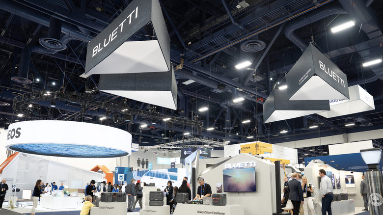 BLUETTI display at CES 2025