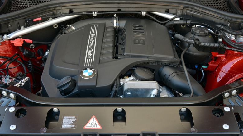 2014 BMW X4 xDrive35i engine