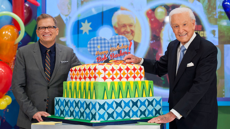 Bob Barker and Drew Carey