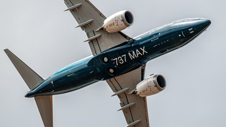 737-7 MAX Farnborough International Airshow