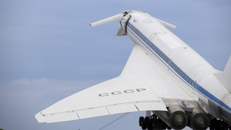 The Russian Tupolev Tu-144 