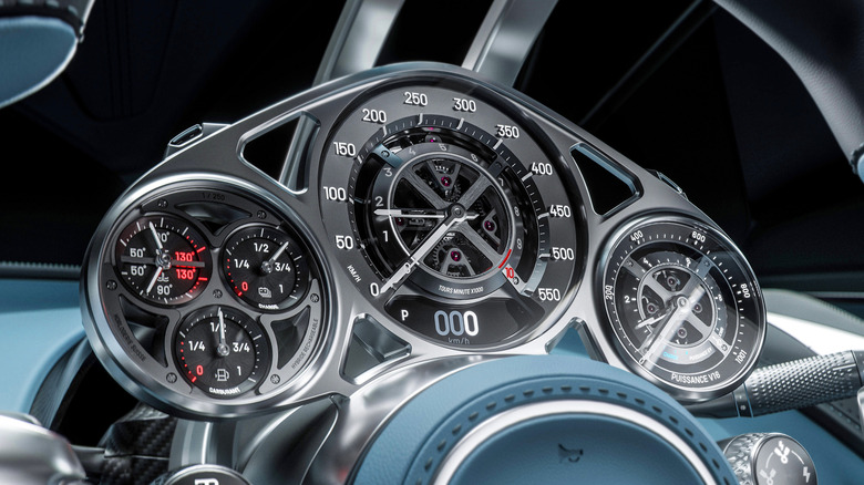 Bugatti Tourbillon cluster