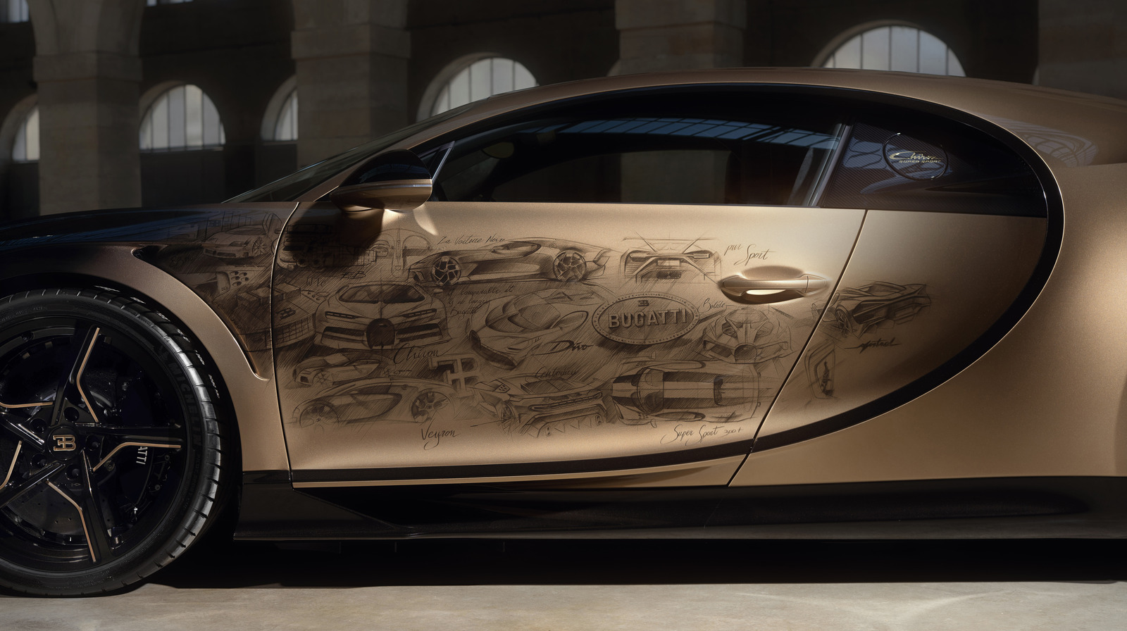 Bugatti's 'Golden Era' Chiron Super-Sport Will Definitely Turn Some Heads