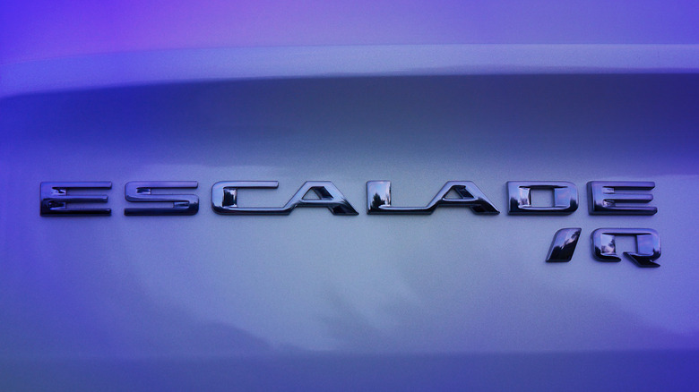 Escalade IQ badge