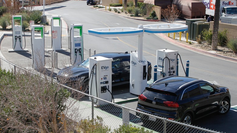 California EVgo charging stations