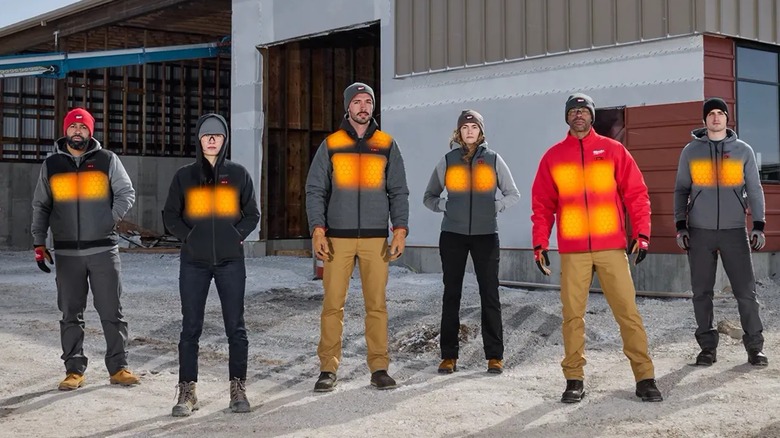 Milwaukee's heated jackets