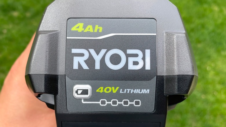 Ryobi 40V battery