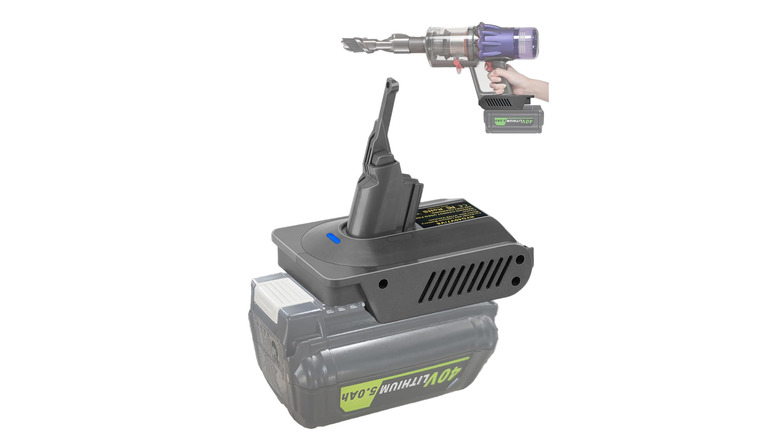 Ryobi to Dyson battery adapter