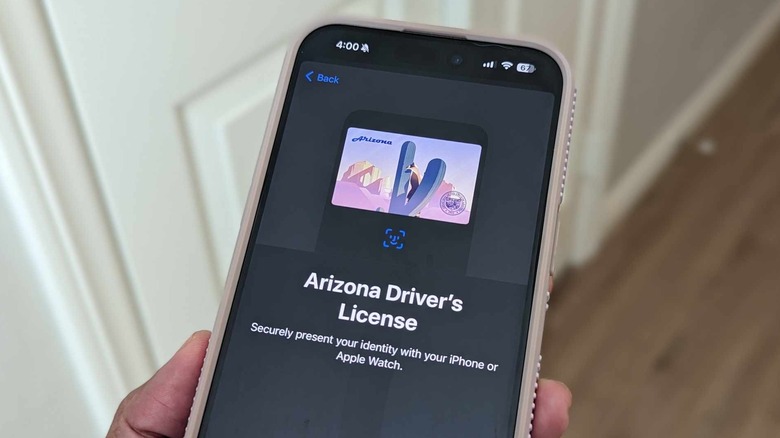 apple wallet arizona driver's license