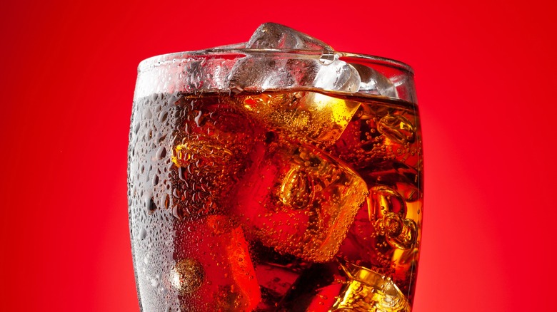 Glass of cola