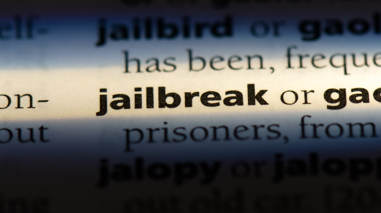 jailbreak in dictionary