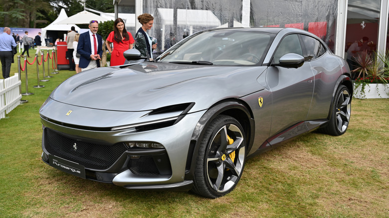 Ferrari Purosangue at Salon Prive