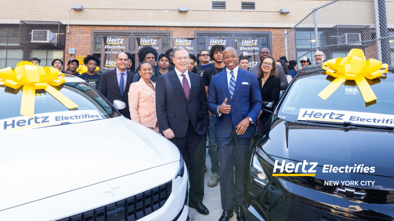 Hertz electrifies launch