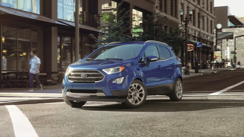 Ford EcoSport in the city
