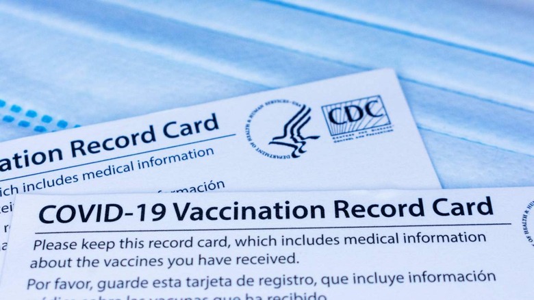 CDC vaccine cards