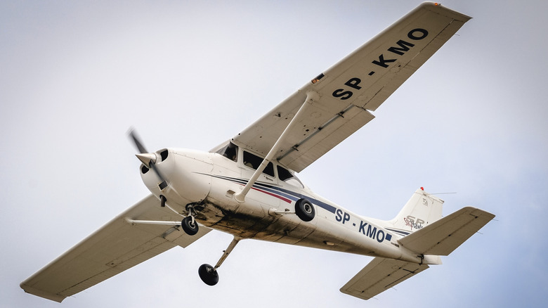 Cessna 172 Skyhawk plane in Warsaw