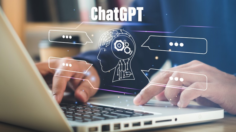 ChatGPT illustration laptop