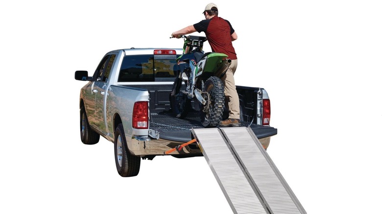 Harbor Freight loading ramp