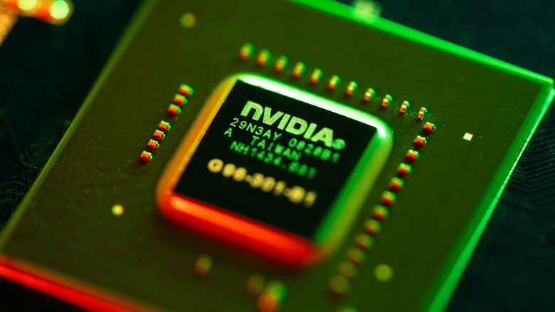 NVIDIA processor chip