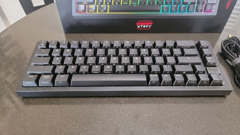 unique key functions on CHERRY XTRFY K5V2 keyboard