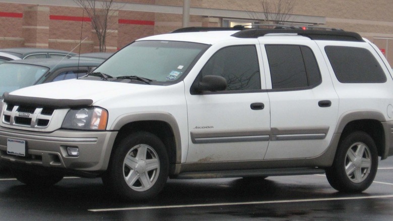 Isuzu Ascender parked in a lot