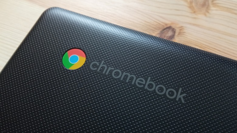 Chromebook laptop logo