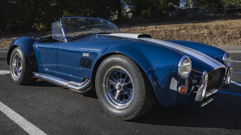 blue 1967 Shelby Cobra