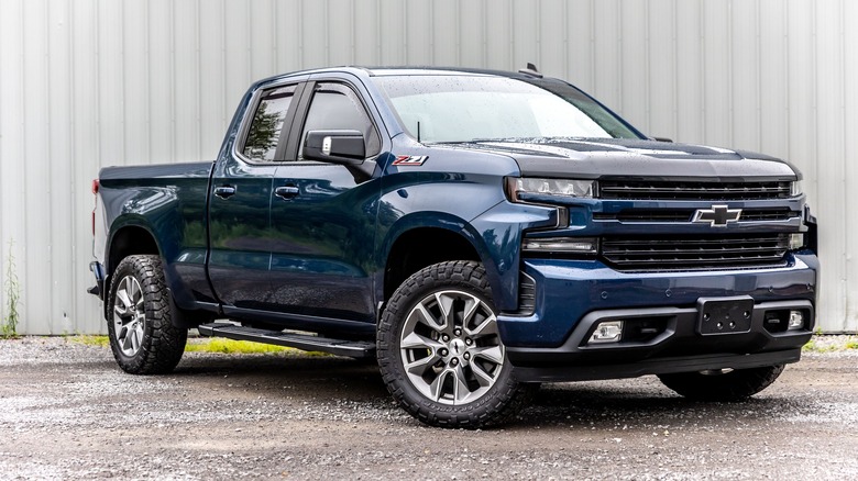 Blue Silverado