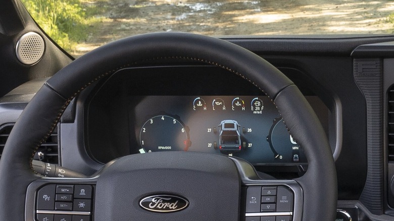 Dashboard of Ford F-150