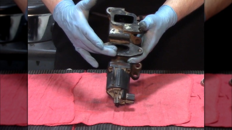 6.6L Duramax Dirty EGR Valve