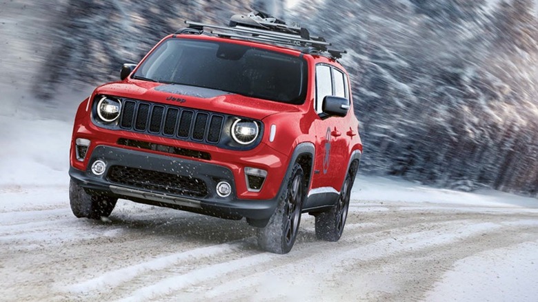 The Jeep Renegade is an all-terrain vehicle perfectly suited for snowy roads, but some consumers have complained about ignition issues in the cold.