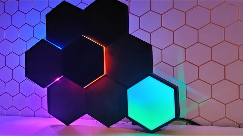 Hexawall 3D print wall light