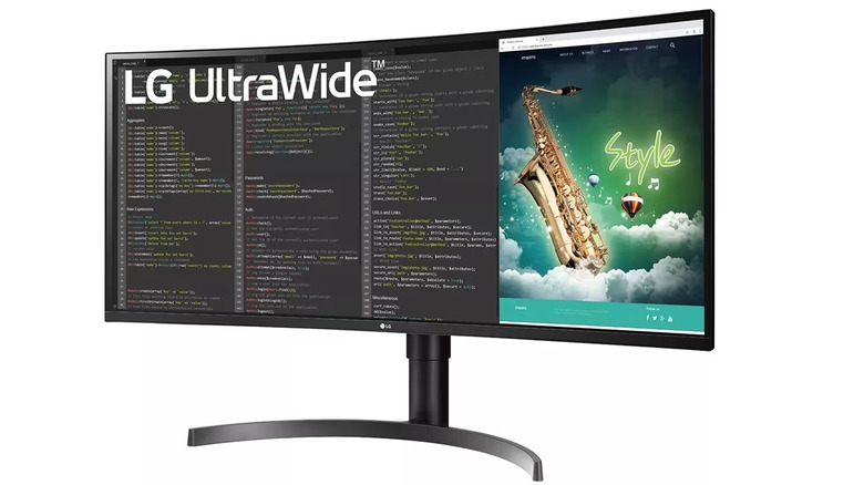 LG 35" Class UltraWide Curved WQHD HDR10 Monitor