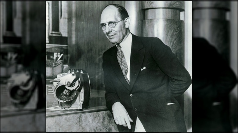 Charles F. Kettering with electric starter