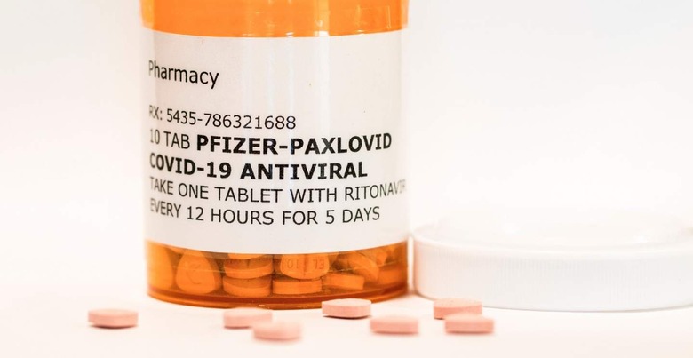 Pfizer Paxlovid in bottle