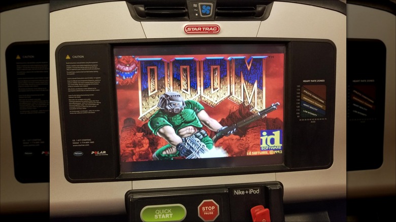 doom treadmill gym