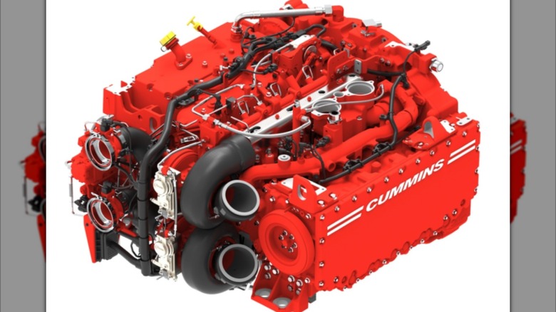 The 1,000-horsepower 14.3L Cummins Advanced Combat Engine