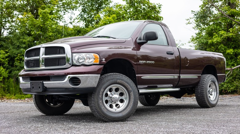 Dodge Ram 2500 with Cummins diesel engine