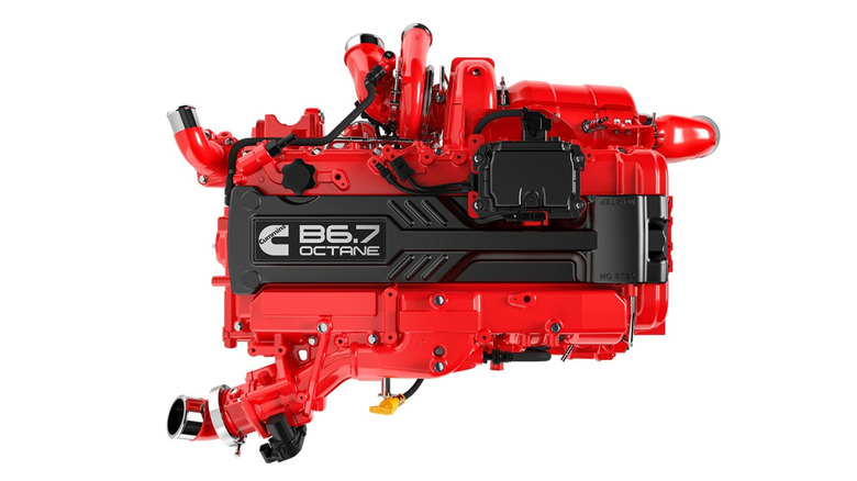 The new Cummins B6.7 Octane gasoline engine