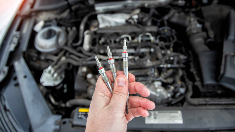 Ceramic glow plugs used on modern diesel engines