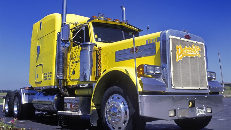 Peterbilt semi truck