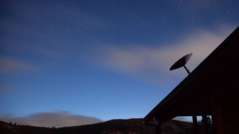 Starlink satellite dish