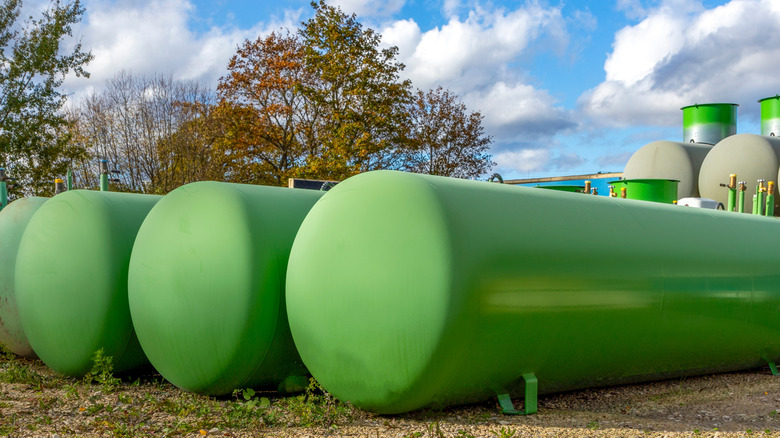 Underground fuel storage tanks