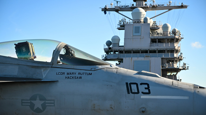 Aircraft on USS Gerald R. Ford 