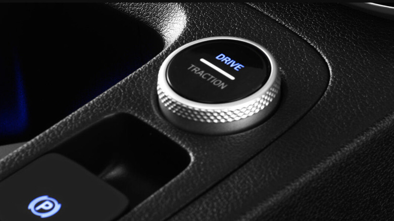 Hyundai drive mode dial