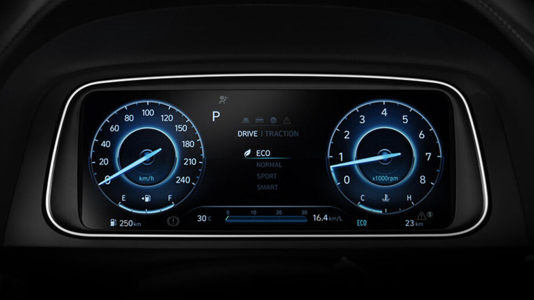 Hyundai Creta dashboard eco mode