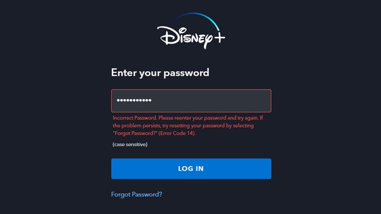 Disney Plus error code 14