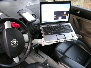 DIY In-Car Laptop Desk - SlashGear