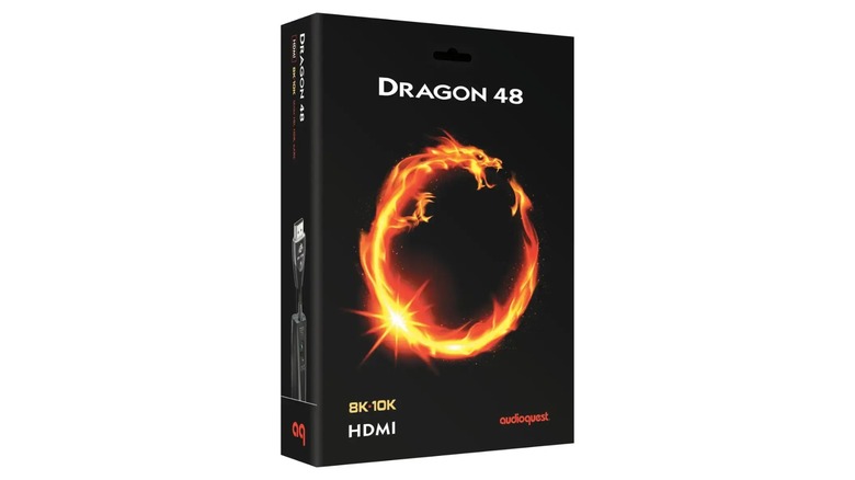 AudioQuest Dragon 48 retail box for its ~$4,500 HDMI cable